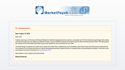 Marketpsych Tests image