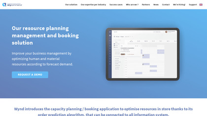 Wynd Capacity Planning & Booking image