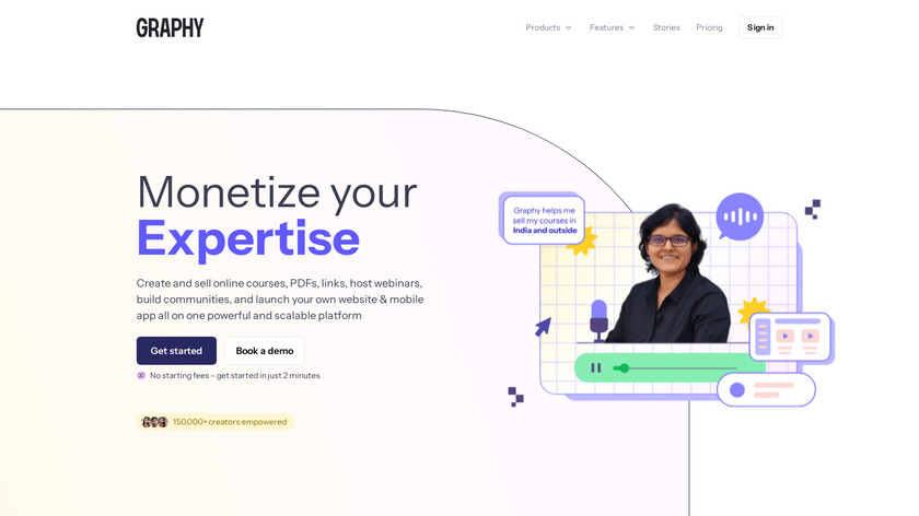 Graphy Landing Page