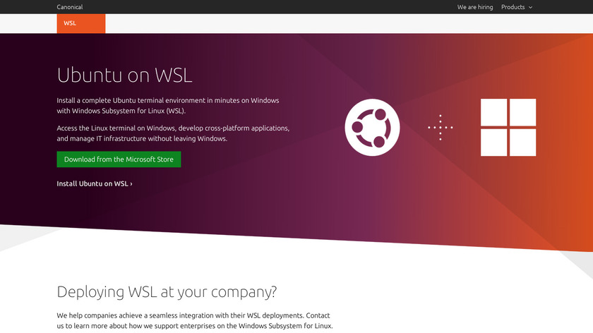 Wsl-terminal Landing Page