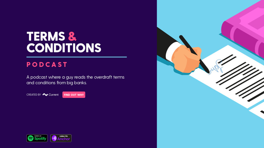 Terms and Conditions: Podcast Landing Page