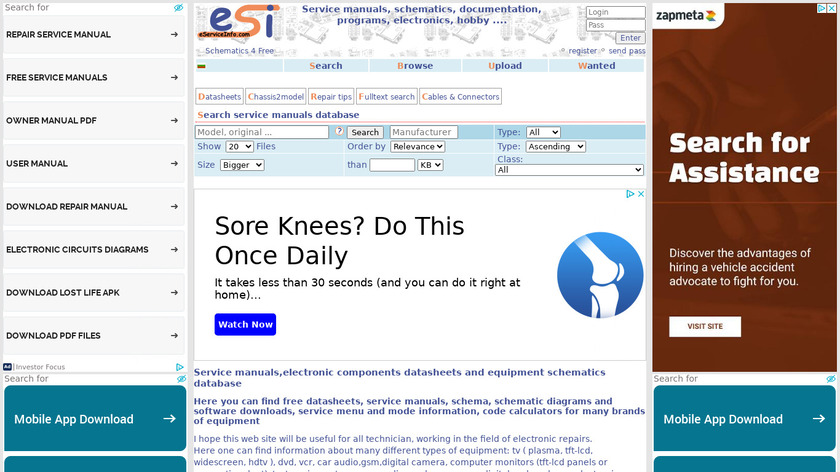 ESI Landing Page