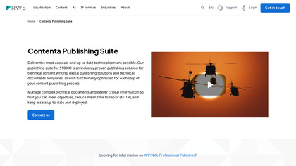 Contenta Publishing Suite screenshot