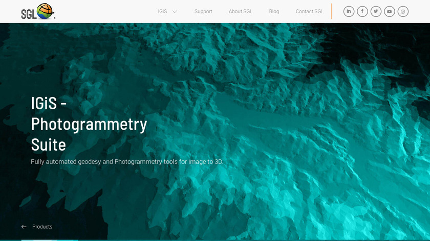 IGiS Photogrammetry Suite Landing Page