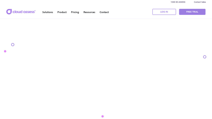 Cloud Assess Landing Page