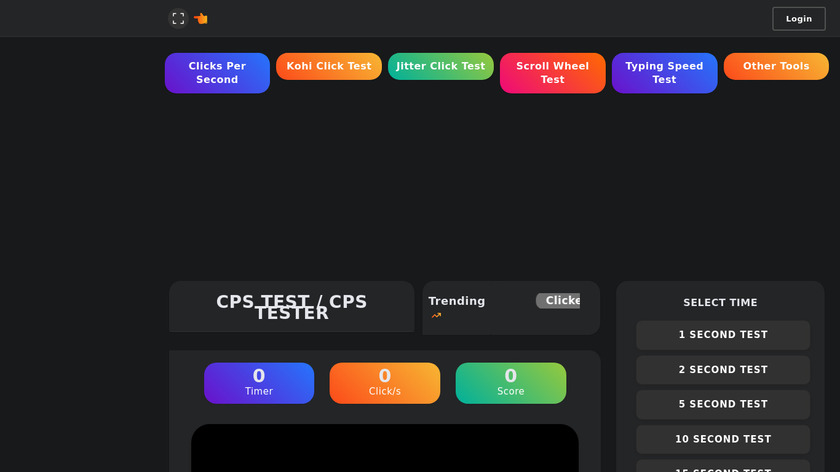 Cpstest.org Landing Page