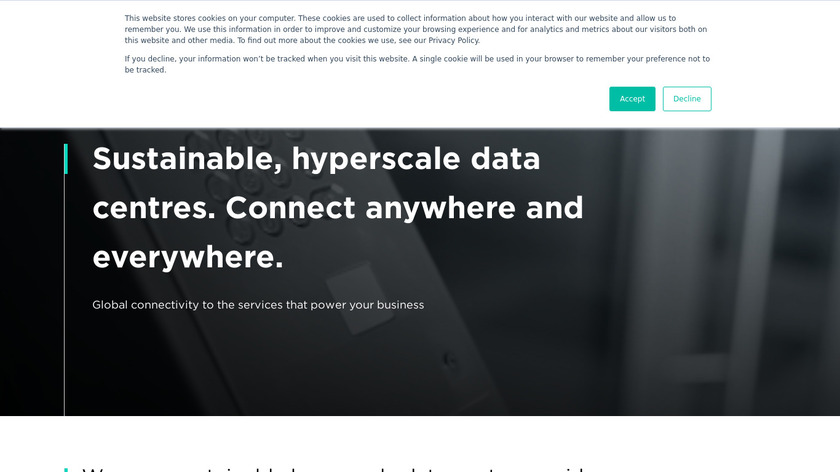 Colt Data Center Outsourcing Landing Page