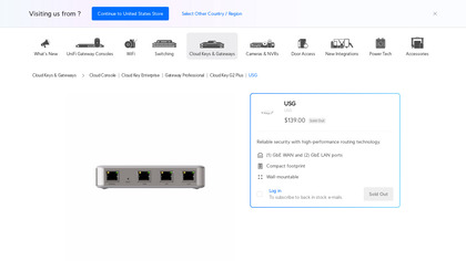 Unified Security Gateway (USG) image