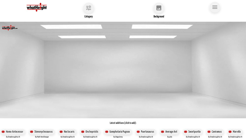Comparing Heights Landing Page