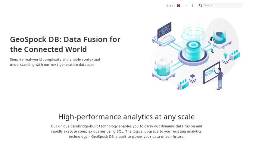 GeoSpock Landing Page