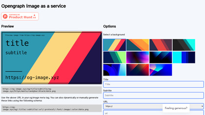 Opengraph Image Generator image