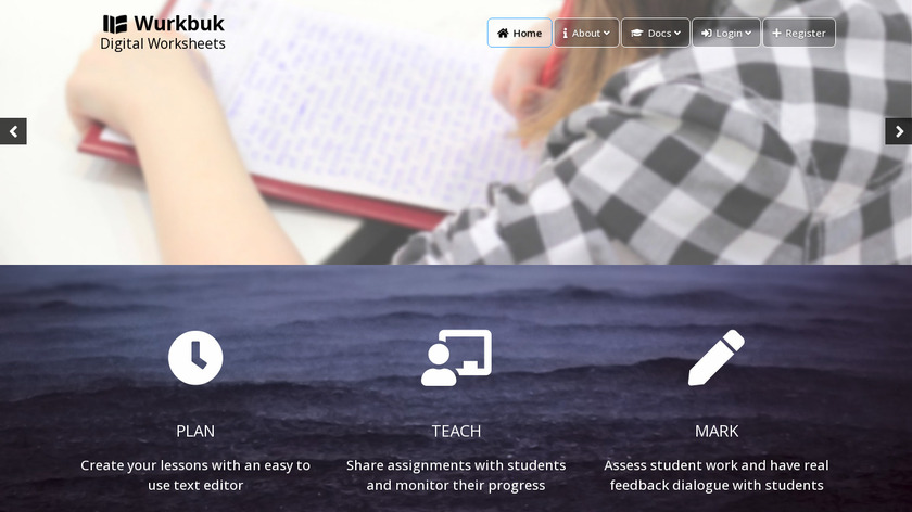 Wurkbuk Landing Page