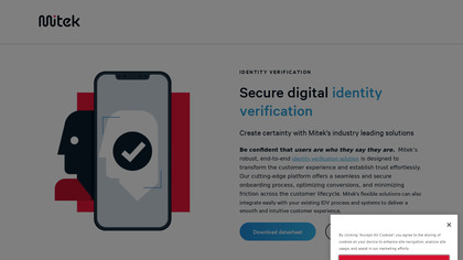 Mitek Mobile Verify image