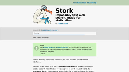 Stork Search image