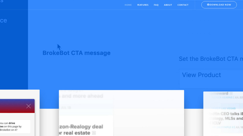 BrokeBot Landing Page
