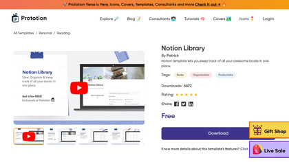 Notion Library image