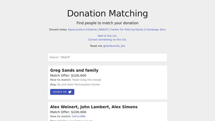 Donation Matching image