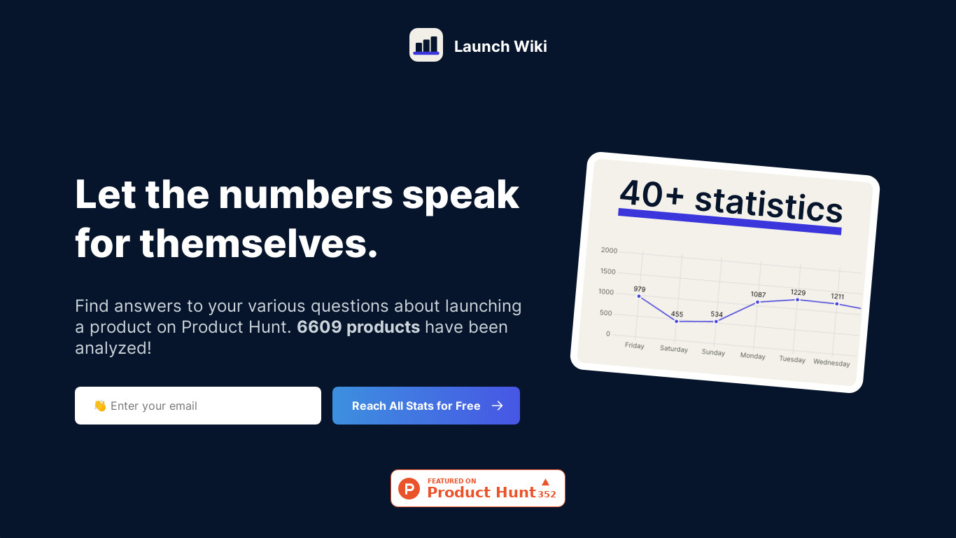 Launch Wiki by Launch Kitty Landing page