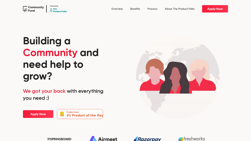 Community Fund Landing Page