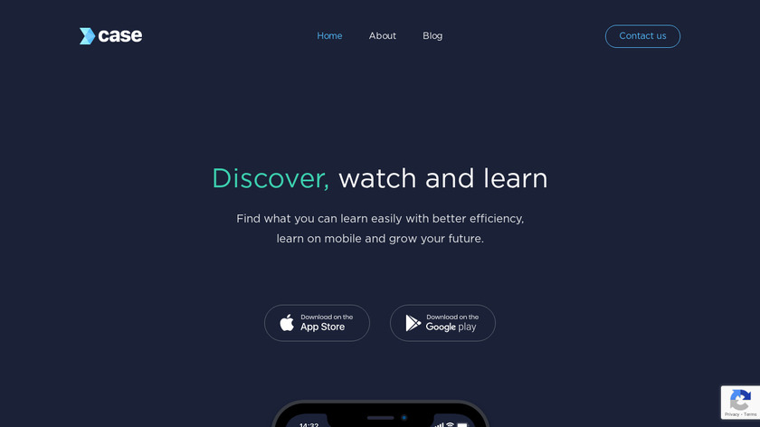 CaseFuture Landing Page