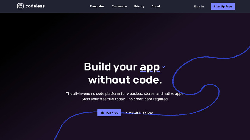 Codeless Landing Page