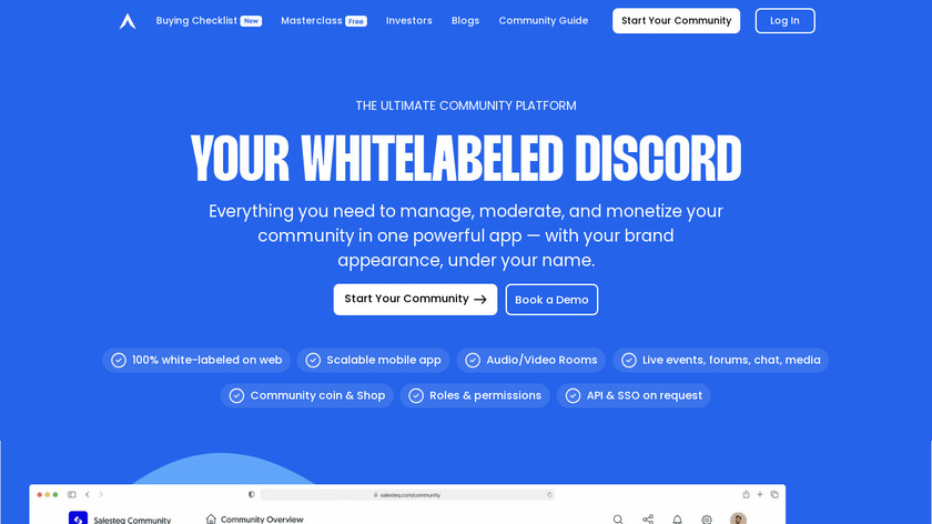 Scenes by Avalon Landing Page