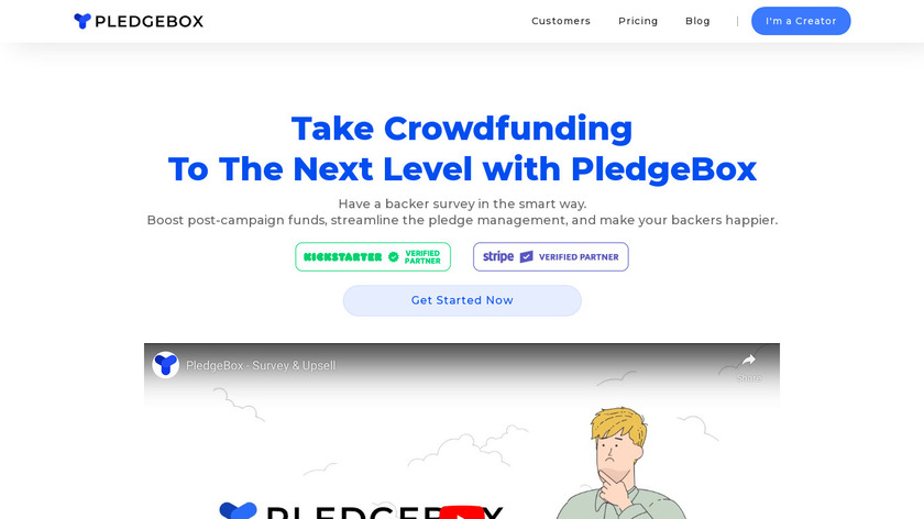 PledgeBox Landing Page