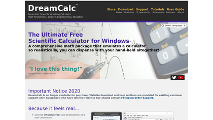 Dream Calc image