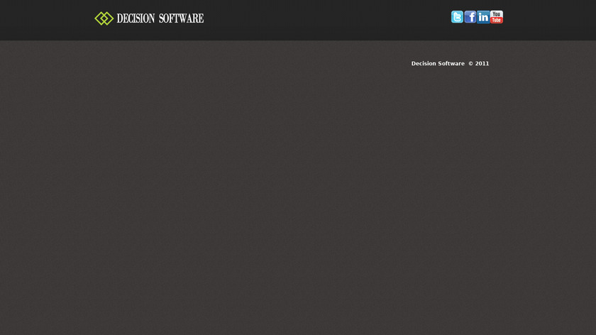 Decision Builder Landing Page