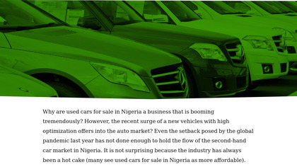 Best Used Cars In Nigeria image