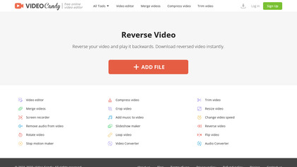 VideoCandy Reverse Video Editor image