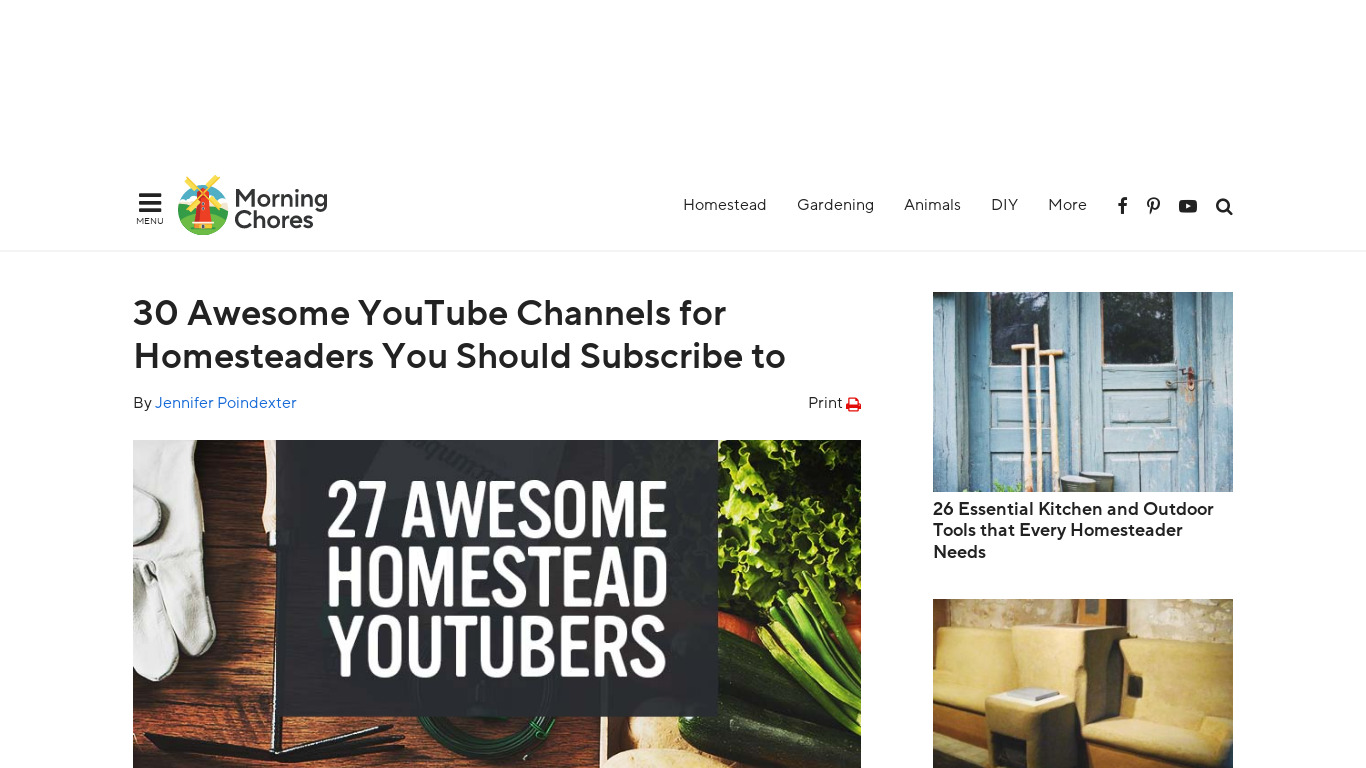 Subscriptions Grid For YouTube™ Landing page