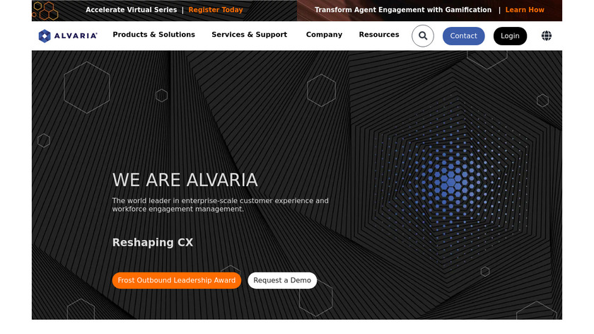 Alvaria Landing Page