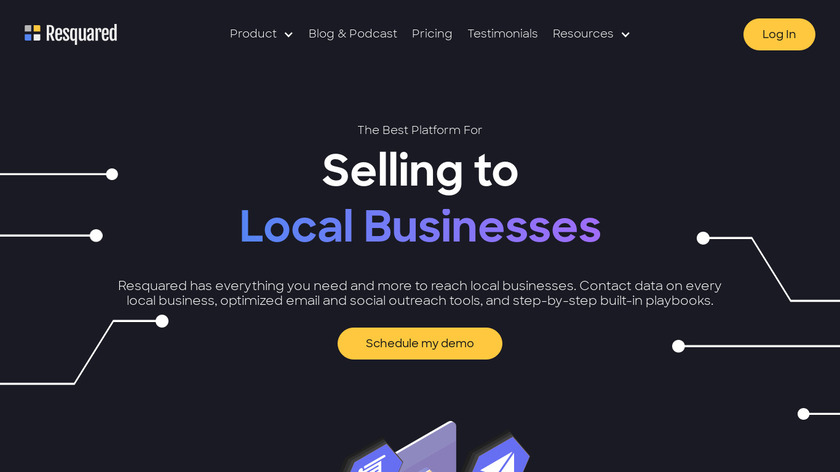 Resquared Landing Page