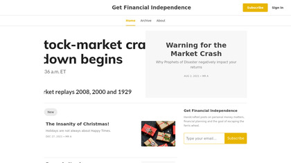 Get Financial Independence image