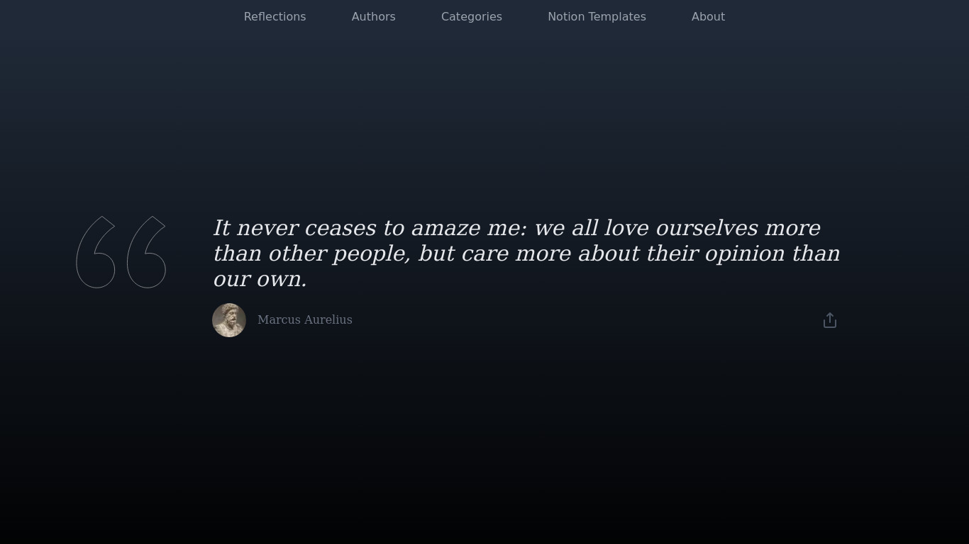 Best Stoic Quotes Landing page