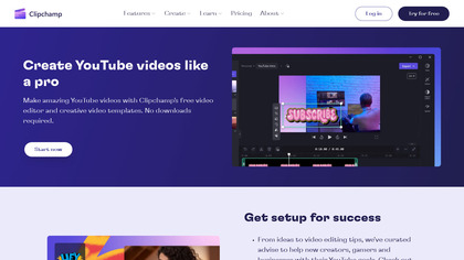 Clipchamp Youtube Video Editor image