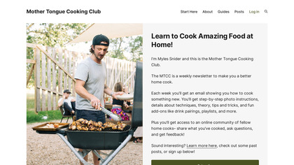 Mother Tongue Cooking Club image