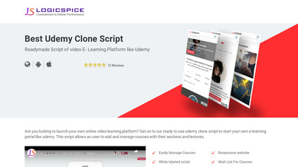 Logicspice Udemy Clone Script image