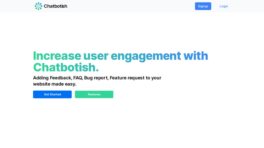 Chatbotish Landing Page