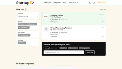 StartupCV image