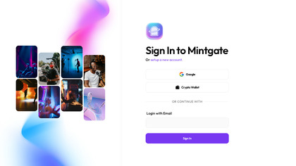 MintGate - Create exclusive content image