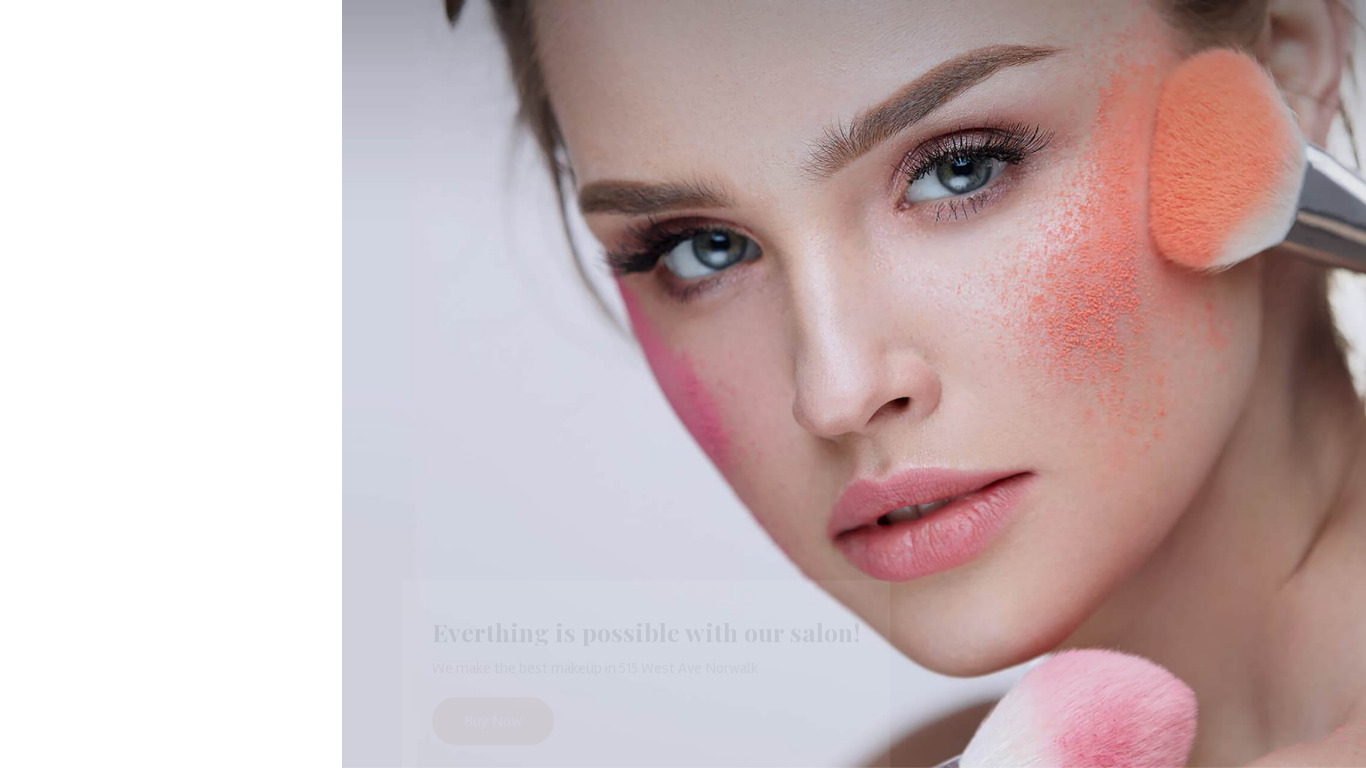 The Beauty Lounge India Landing page