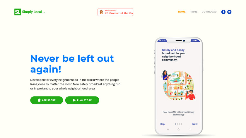 Simply Local Landing Page