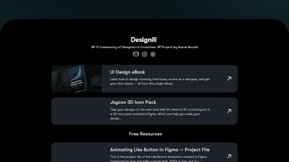 Joycon — 3D Figma Icons screenshot