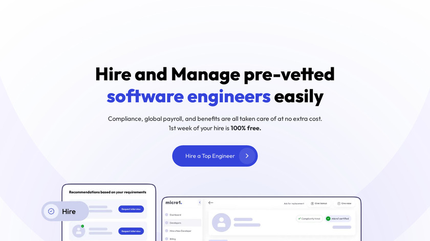 Micro1 Landing Page