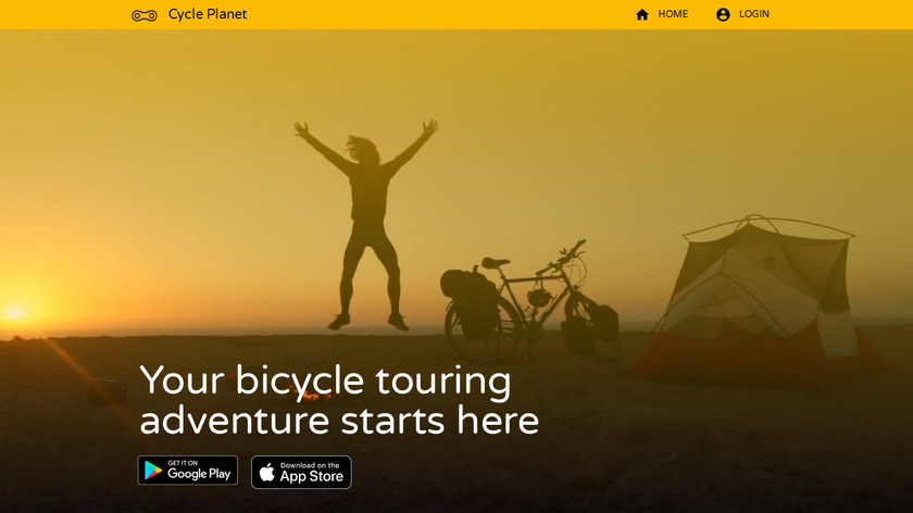 Cycle Planet Landing Page