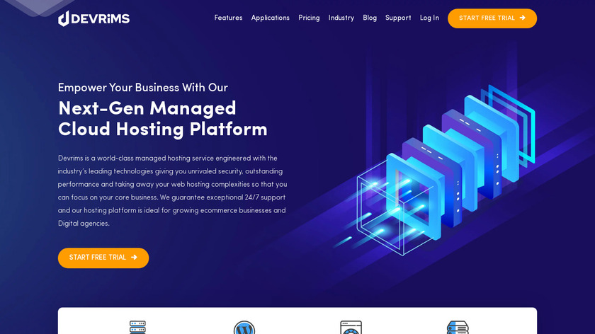 Devrims Landing Page