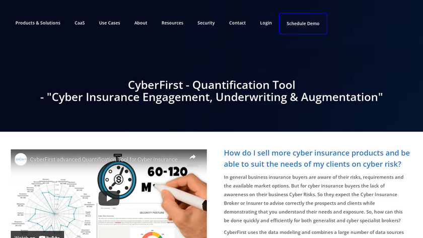 CyberInsurify Landing Page