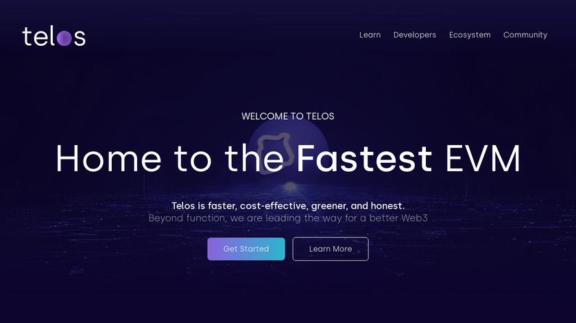 Telos.net Landing Page